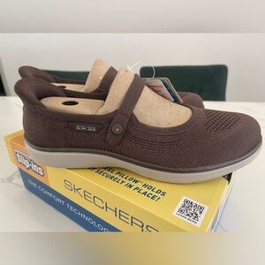 Skechers Slip-ins: On-The-GO Flex Radiant - Estel choc size 11